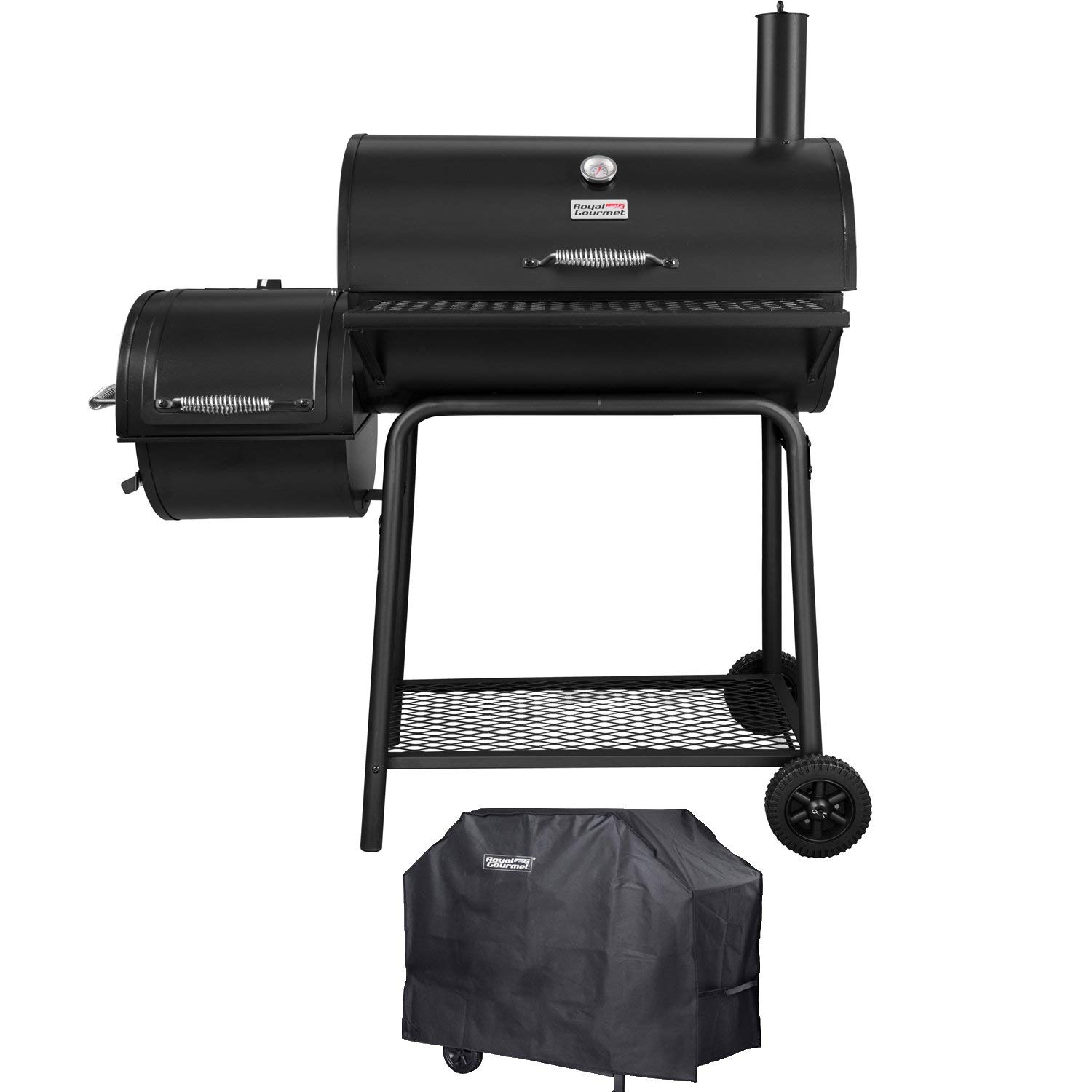 Royal Gourmet Cc1830f C Charcoal Grill Offset Smoker Review Best Grill Reviews