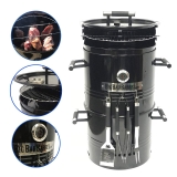 EasyGO EGP-FIRE-017 Big Bad Barrel Charcoal Barbeque 5 in 1 Smoker Grill Review